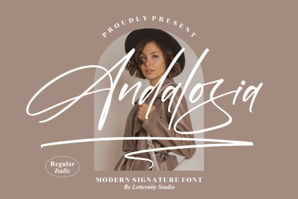 Andalosia: A Versatile Script Font for Crafters and Product Designers