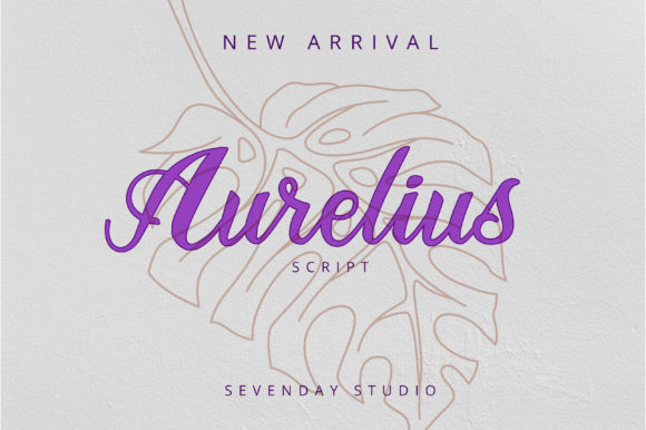Aurelius: A Premium Handwritten Font for Web Design