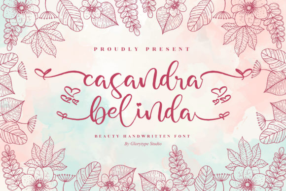 Casandra Belinda: A Refined Script Font for Makers and Creative Sellers