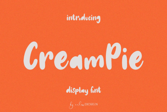 CreamPie: A Sweet Touch for Modern Web Typography