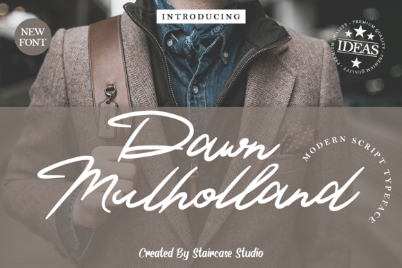 Dawn Mulholland: A Modern Script Font for Impactful Digital Branding