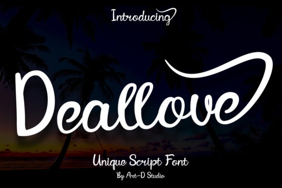 Deallove: A Handwritten Font for Modern Web Design