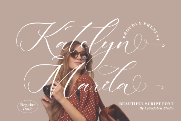 Elevate Your Brand with the Katelyn Marila Handwritten Font
