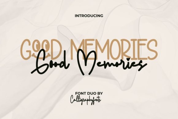 Good Memories: A Handwritten Font for Editorial Design