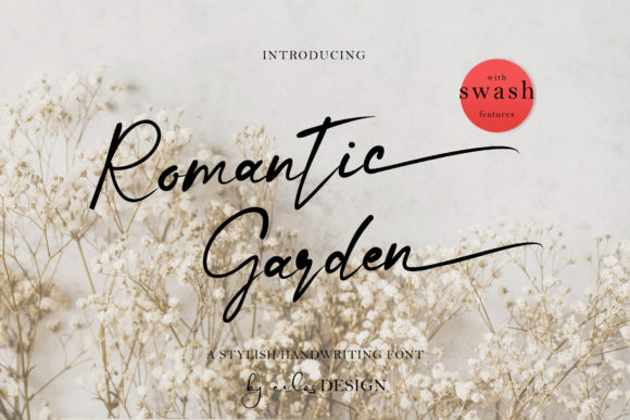 How Romantic Garden Font Transformed My Small Business Branding