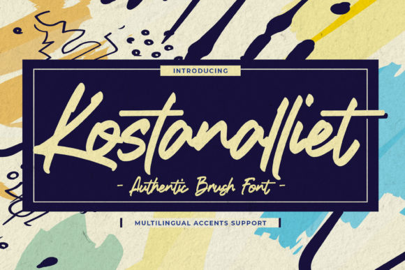 Kostanalliet: A Premium Handwritten Font for Marketers