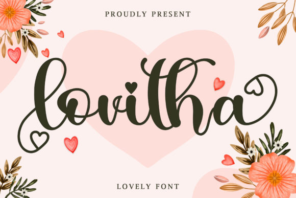Lovitha: A Modern Handwritten Font for Digital Brands