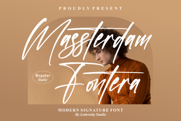 Massterdam Fontera: A Script Font That Brings Handmade Projects to Life