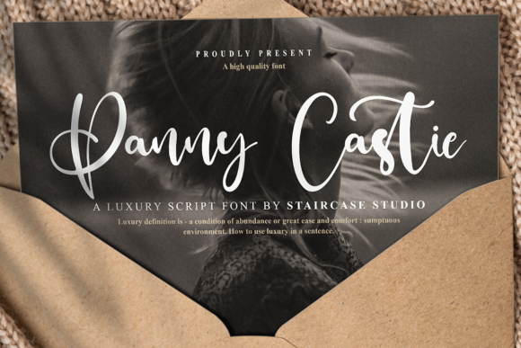 Panny Castie: A Luxurious Script Font for Web Design