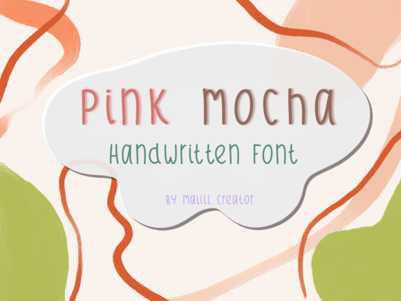 Pink Mocha: A Sweet Touch of Typography for Small Business Branding