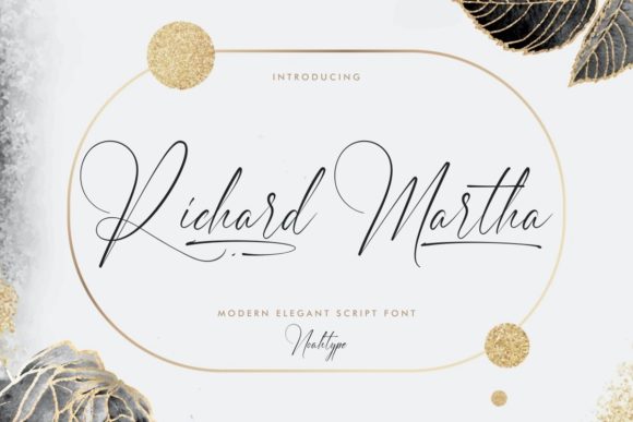 Richard Martha: A Modern Script Font for Elegant Brand Identities