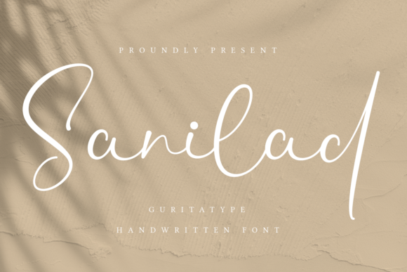 Sanilad: A Charming Script Font for Small Business Branding