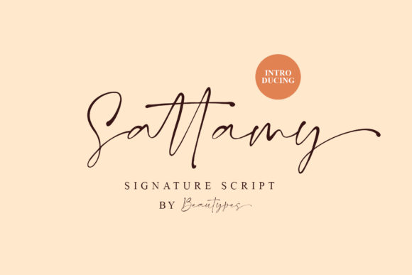 Sattamy Signature: A Premium Handwritten Font Review