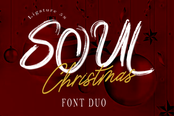 Soul Christmas: A Handwritten Display Font for Web Design