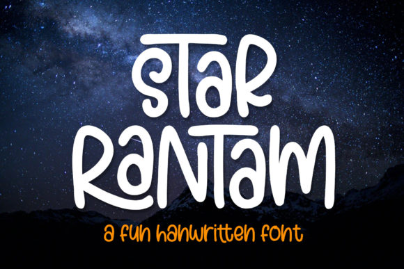 Star Rantam: A Web Designer's Review of This Handwritten Typeface