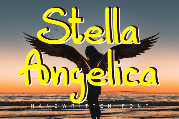 Stella Angelica: A Sweet Handwritten Font for Modern Campaign Design
