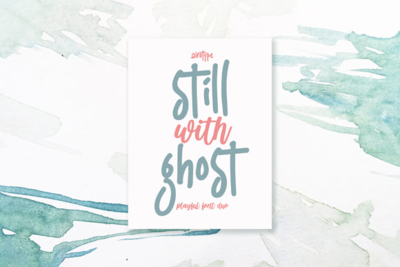 Still with Ghost: A Playful Handwritten Font Review