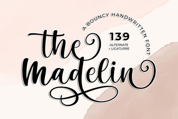 The Madelin: A Romantic Handwritten Font for Makers and Sellers
