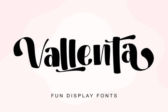 Vallenta: A Playful Handwritten Font for Editorial Design