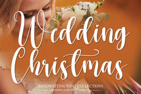 Wedding Christmas: A Festive Script Font for Elegant Branding