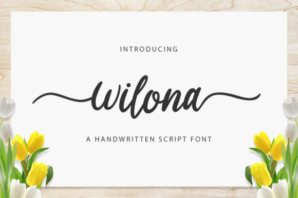 Wilona: A Vintage Script Font That Elevates Your Brand’s Look