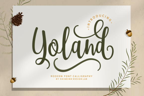 Yoland: A Vintage Script Font That Elevates Modern Web Design